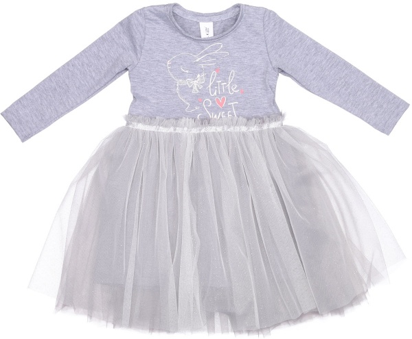 Сукня Luna Kids р.92 сірий меланж 