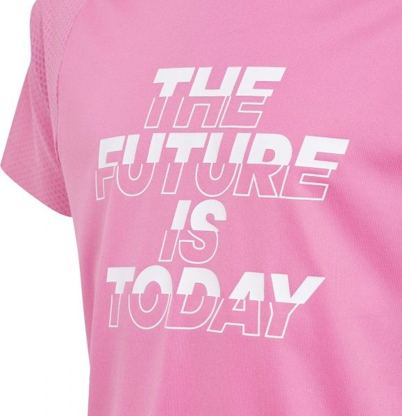 Футболка Adidas G XFG TEE GM8399 128 рожевий