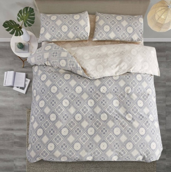 Комплект постельного белья Fonti 2 с принтом La Nuit 