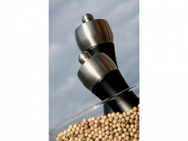 Мельница для перца Fidji 15 см черний матовый с серебристым (17132_BS) Peugeot