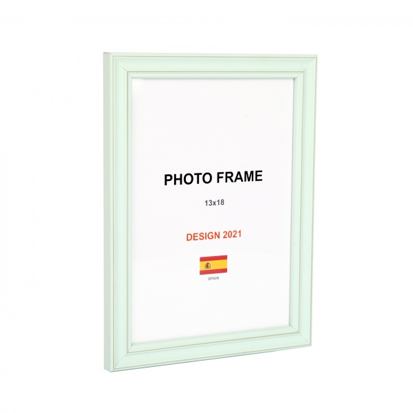 Рамка для фото 1 фото 13х18 см м'ятний 