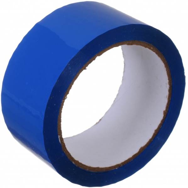 Лента самоклеящаяся синяя 45 мм 66 м 40 мкм