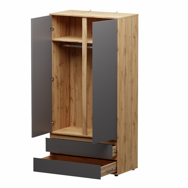 Шафа для одягу SOKME Nitro Soft дуб вотана 