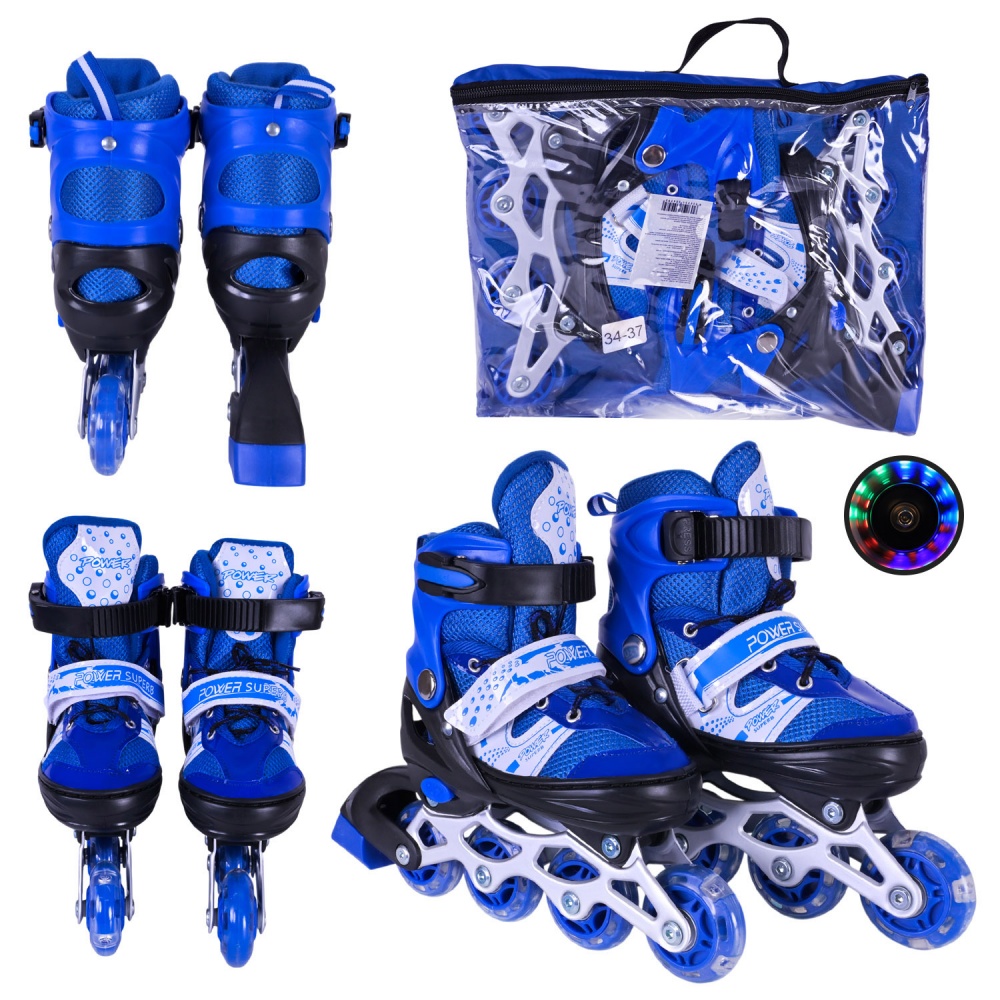 Роликовые коньки Shantou M RL25502 р. 34-37 в ассортименте