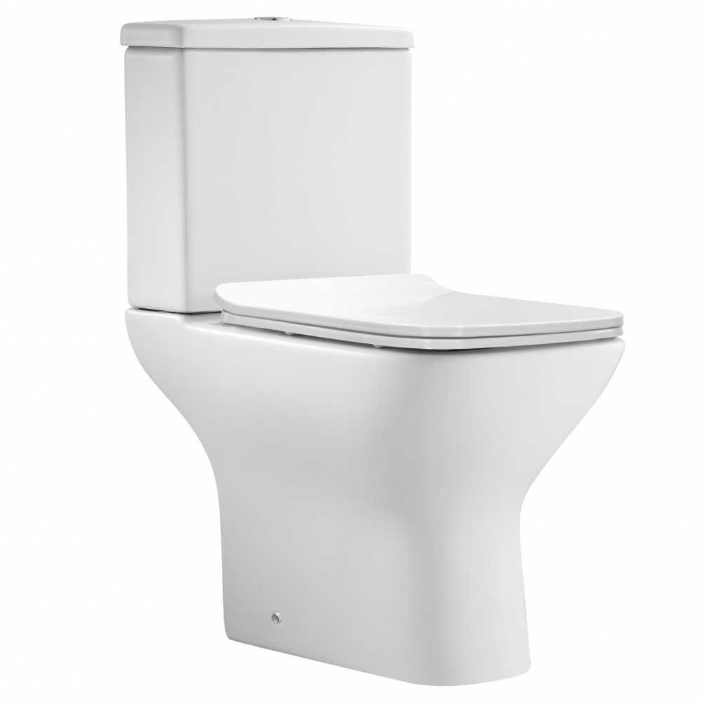 Унітаз-компакт EGO PRIDE Rimless з сидінням Duroplast soft-close, 60*38*78см