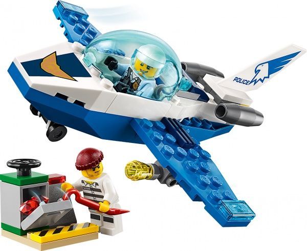 Конструктор LEGO City Воздушная полиция: патрульный самолет 60206