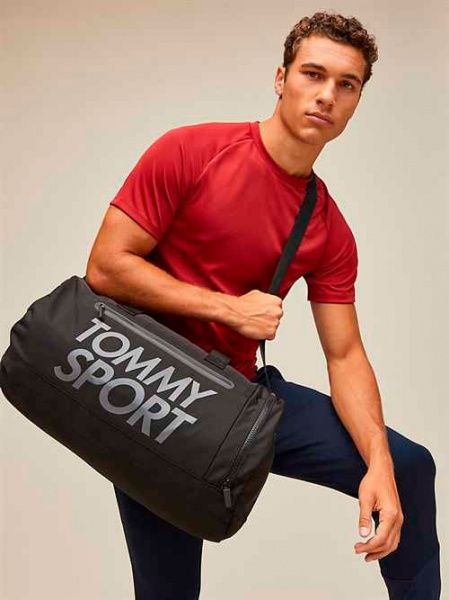 Спортивная сумка Tommy Hilfiger Sport AW1920 AU0AU00751BDS черный 