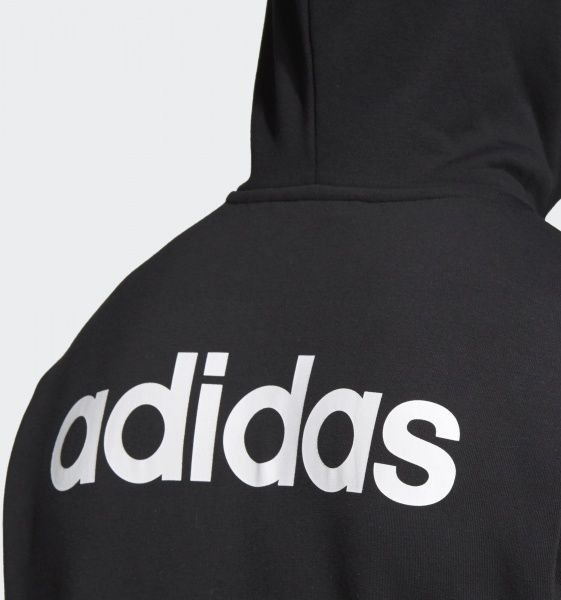 Джемпер Adidas E LIN FZ FT DQ3103 р. XL чорний