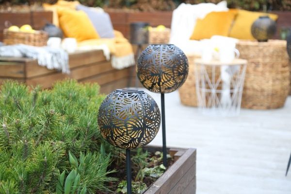 Светильник на солнечной батарее Luxform Samba IP44 черный 26152.000.00 