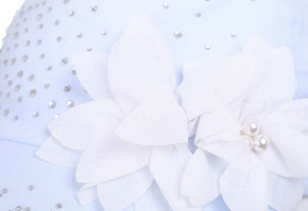 Кепка для девочек Pampona 21 L 07 р.50 светло-голубой 