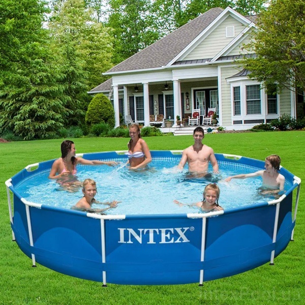 Бассейн каркасный Intex Metal Frame Pool арт.28212 (366х76 см) 6503л