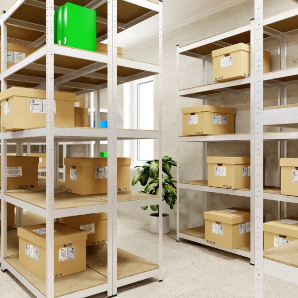 Стеллаж металлический Меткас Стандарт оцинкованный 2000x1200x600 мм полка 5 шт. цинк 