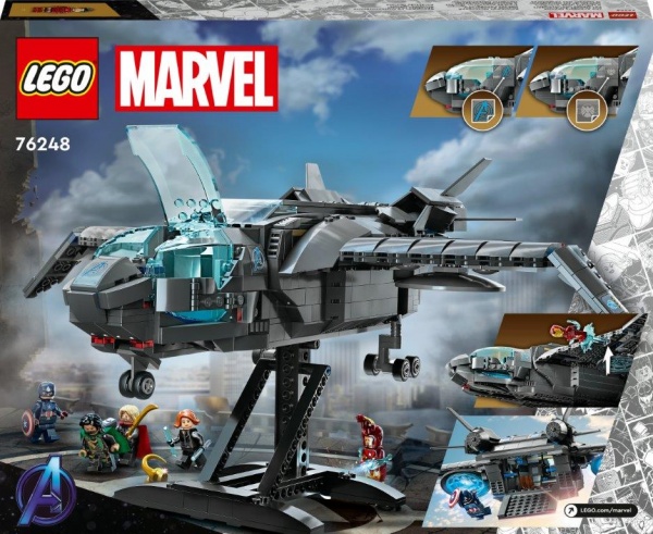 Конструктор LEGO Super Heroes Квинджет Мстителей 76248