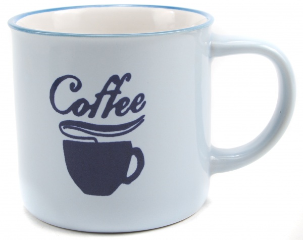 Чашка Coffee Steam Blue 340 мл Bella Vita