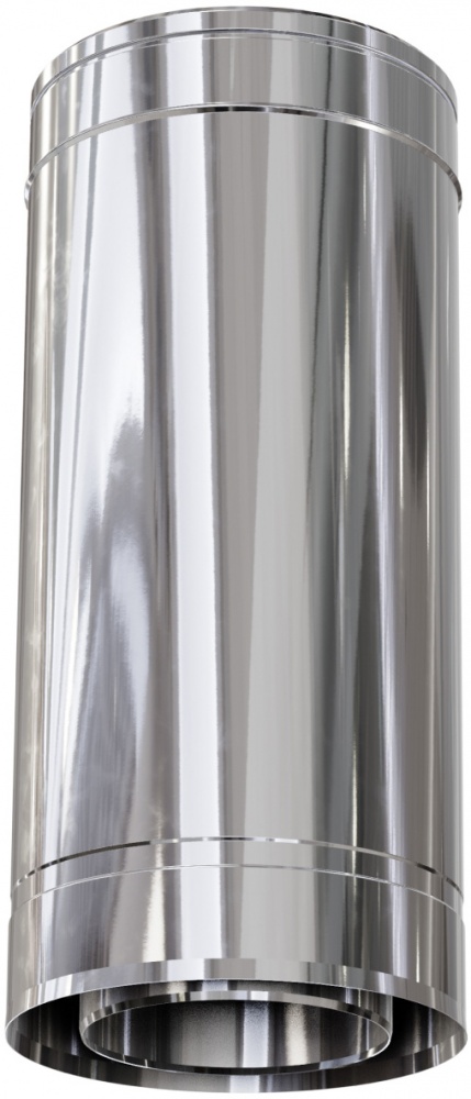 Труба 0,5 м термо 1 мм нерж/нерж Ф180/250 мм Versia-Lux