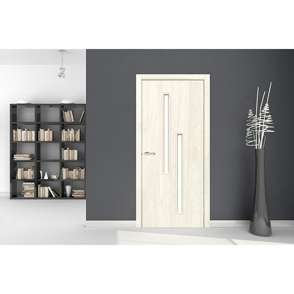 Дверне полотно ОМіС Техно Т02 ПО 700 мм дуб остін