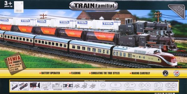 Ігровий набір Fenfa Залізниця 1601A-1 на батарейках