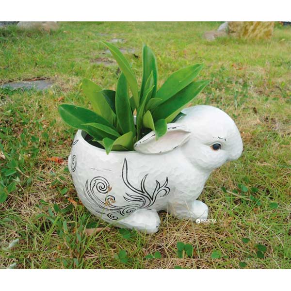 Кашпо декоративное Зайчик MG-68 22x14.5x13.8 см