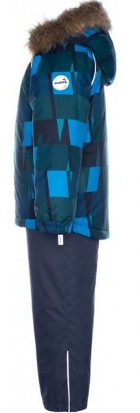 Комплект HUPPA WINTER р.116 бирюзовыйсерый 41480030-92766-116 