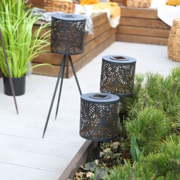 Светильник на солнечной батарее Luxform Forest IP44 черный 26161.000.00 