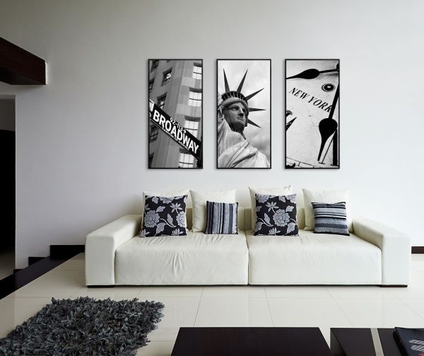 Картина модульная Нью-Йорк 80x120 см Юрис Проф Арт 