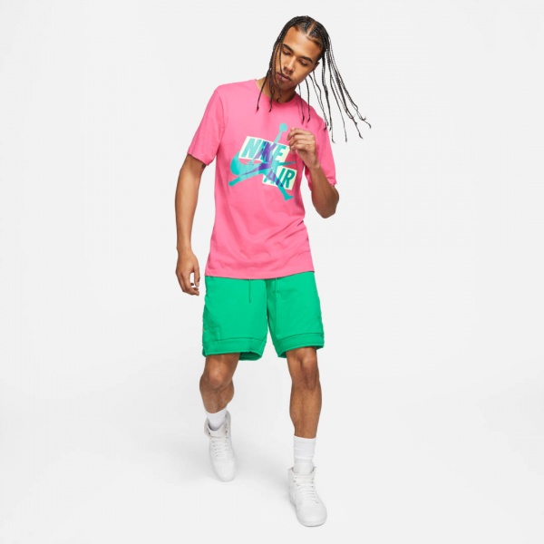 Шорти Nike M J JUMPMAN DIAMOND FLC SHORT DC7576-372 р. M зелений