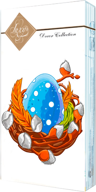 Серветки столові Luxy MINI Пасхальне диво 33х33 см 10 шт.