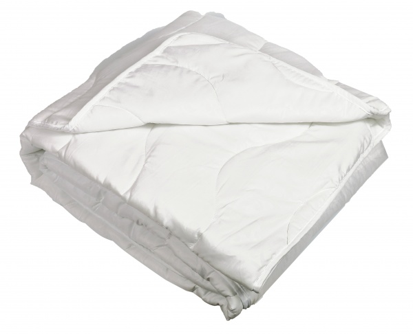 Комплект EcoSilk №758 Eco Light White (ковдра + подушка) 140x205 см MirSon білий