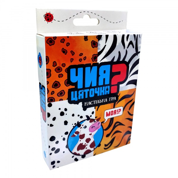 Гра карткова Strateg Чия цяточка? 30231