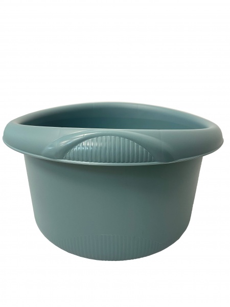 Таз Eurogold круглый зеленый 10 л