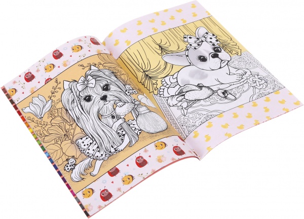 Раскраска Art studio of happiness 148х210 мм А4 в ассортименте