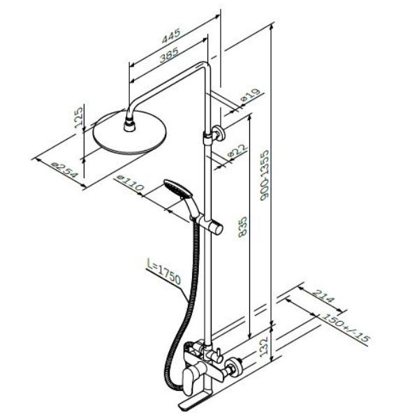 Душова система AM.PM Like F0780900