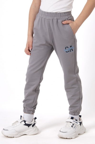 Брюки спортивні Mevis 04 р.134 сірий 
