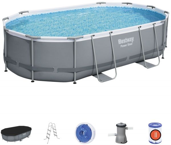 Бассейн каркасный Bestway 488х305 х 107 см 10949 л