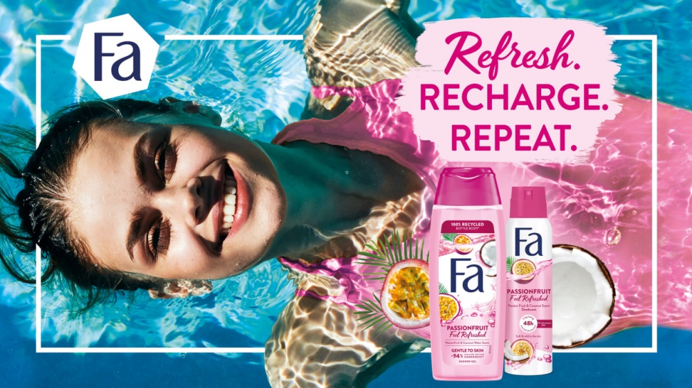 Гель для душа Fa Маракуйя Ощущение свежести 250 мл
