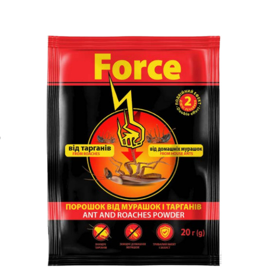 Средство Force Порошок от муравьев и тараканов 20 г