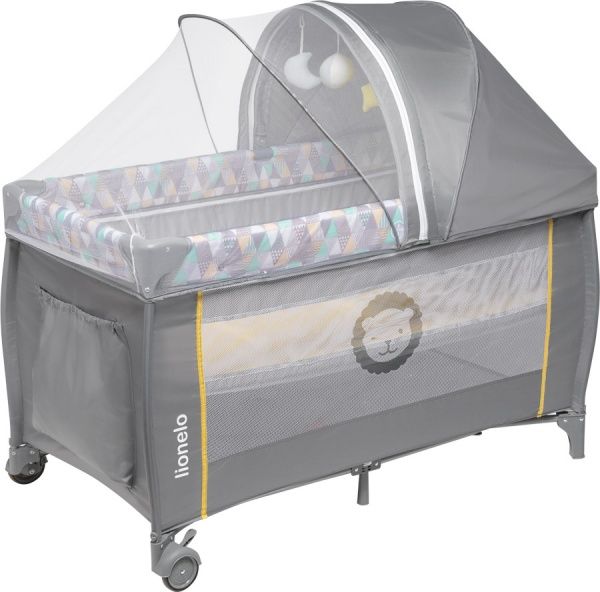 Манеж-ліжко Lionelo Sven Plus yellow scandi LO.SV09