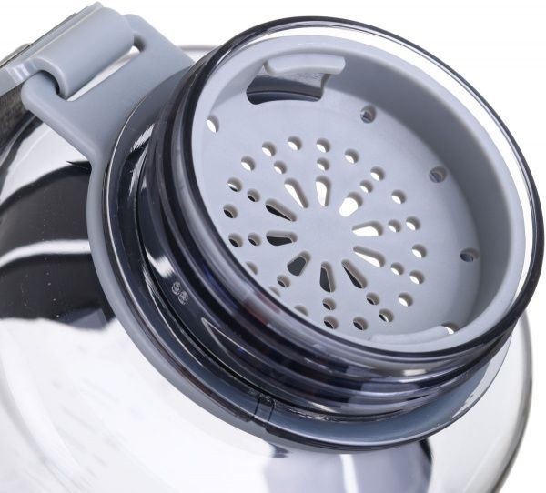 Бутылка для воды Gym 1500 мл серая Uzspace