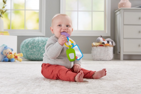 Погремушка-прорезыватель для зубов Fisher Price Ключики GRT57
