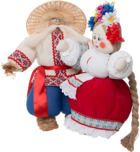 Куклы интерьерные Свадебная пара 58х54 см