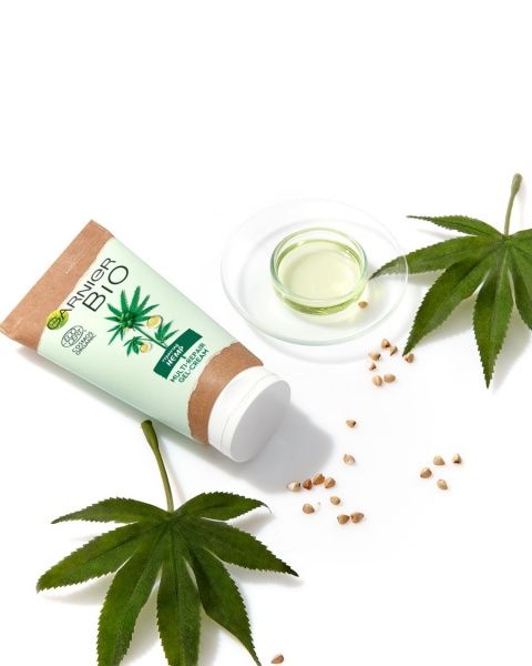 Крем-гель день-ночь Garnier Bio с маслом конопли для восстановления истощенной чувствительной кожи 50 мл