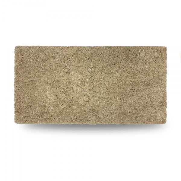 Коврик для ванной комнаты Dariana Australian Wool антибактериальный 60x120 см молочный