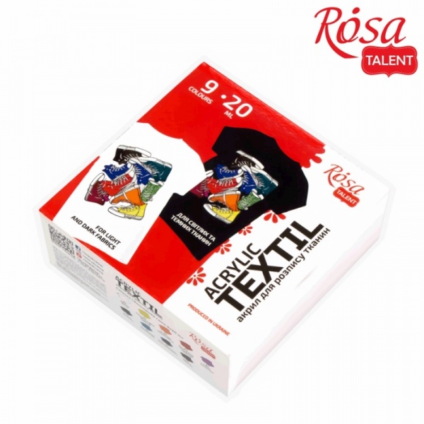 Набор красок Style 9 x 20 мл Rosa Start