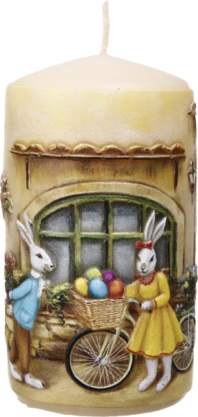 Свічка Циліндр Великдень МІХ 60х110 мм в асортименті Pako-If