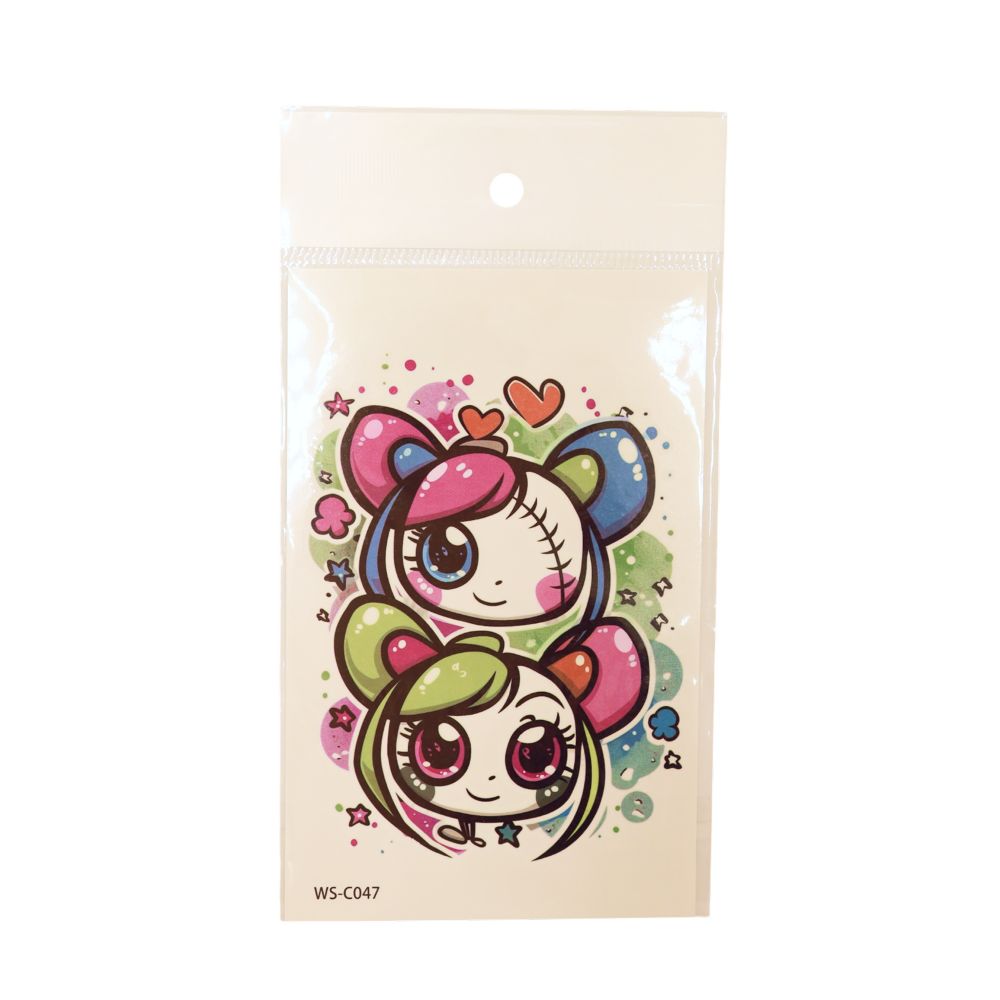 Набір тимчасових татуювань SHANTOU YISHENG Чарівний світ WS-C037-C048