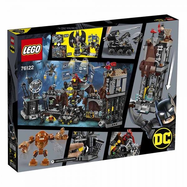 Конструктор LEGO Super Heroes Вторжение Глиноликий в пещеру Бэтмена 76122