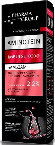 Бальзам Pharma Group Aminotein для відновлення росту волосся 150 мл
