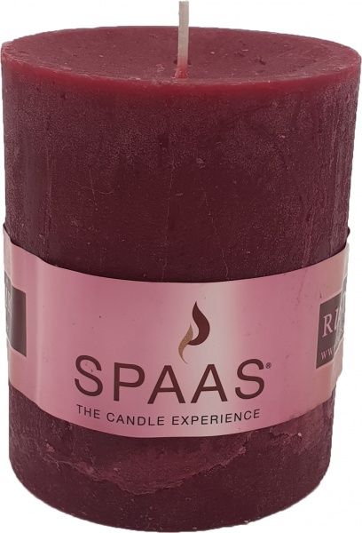 Свеча Рустик Красная ТМ SPAAS 70/85