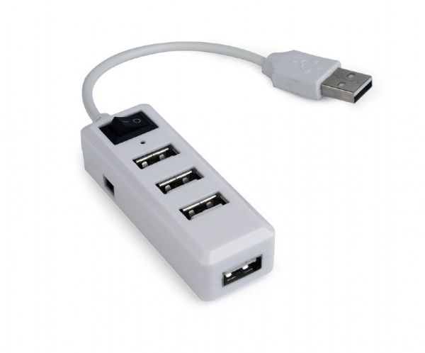 USB-хаб Gembird на 4 порта USB 2.0 UHB-U2P4-21