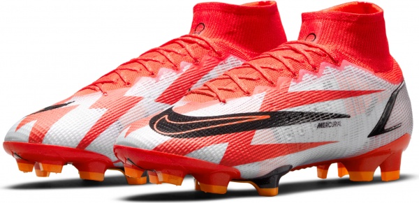 Бутсы Nike SUPERFLY 8 ELITE CR7 FG DB2858-600 р.US 9,5 разноцветный